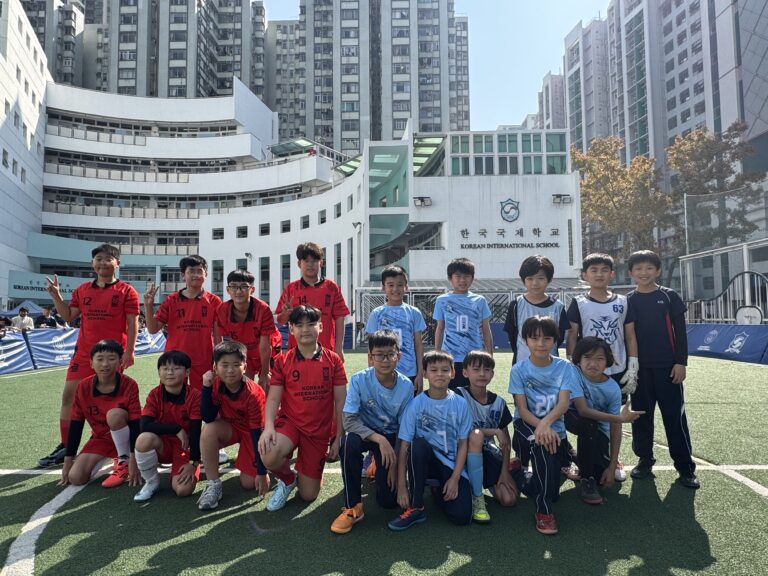KIS 초등부 한국과정 vs 국제과정 친선 스포츠(축구 및 농구) 경기 진행